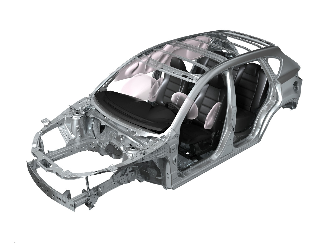 A könnyű anyagok használata nem mehet a biztonság rovására. A Mazda CX-5 ötcsillagos törésteszttel bizonyította, hogy tudja a leckét