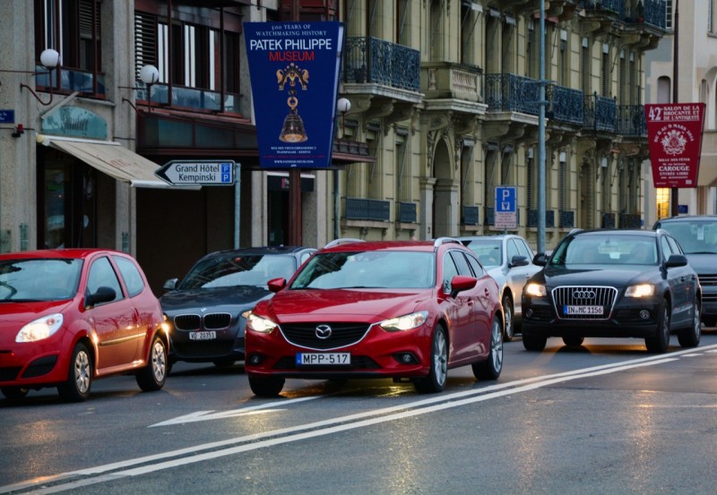 A fogyasztás a városi araszolások és a sok autópályás szakasz ellenére is korrekt maradt