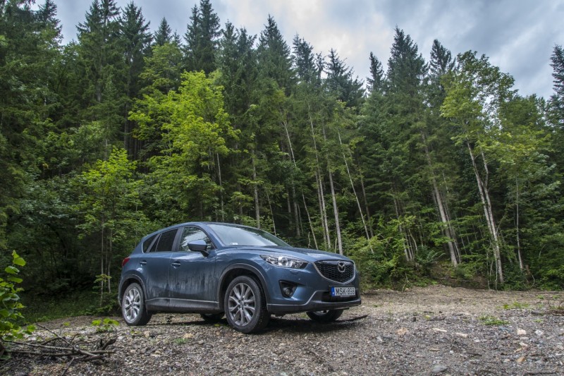 A hatalmas keréktárcsa mutatós, de elhagyva az aszfaltozott utakat kényelmetlenné teszi az autót