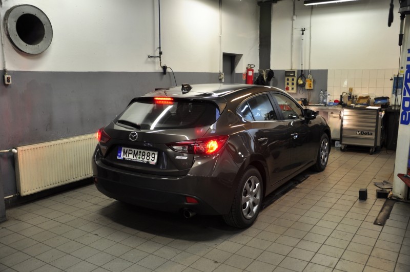 A következő időszakos szervizlátogatás 60 ezer kilométernél lesz esedékes