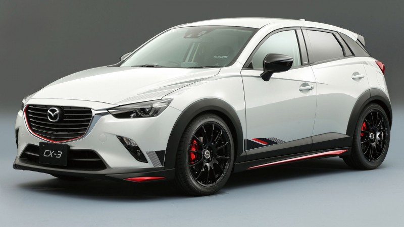 Szolidan izgalmas a CX-3 Racing Concept...